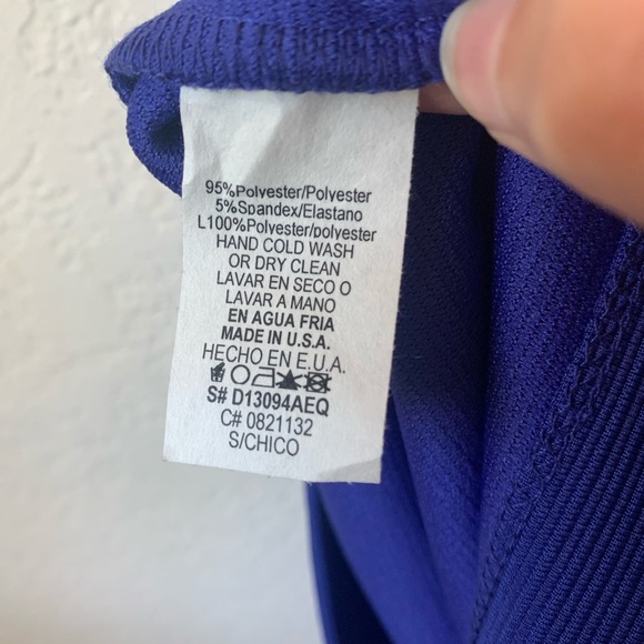 NWOT Modcloth Pinot Noir Dress in Cobalt Blue - Picture 8 of 16